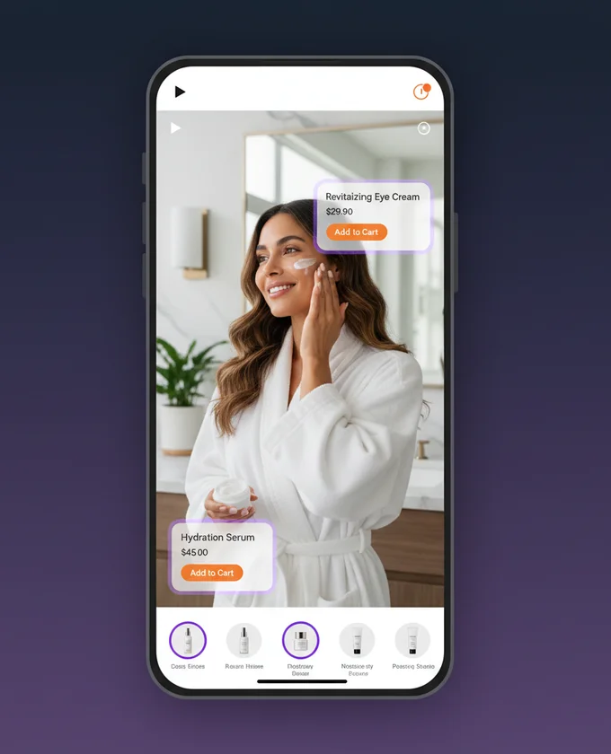 Video Commerce - Video Shoppable con compra directa